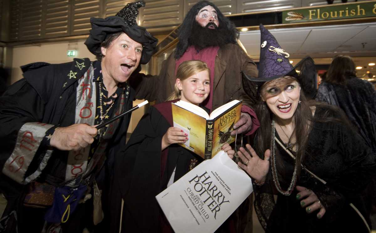 Harry Potter “Cursed Child” launch.