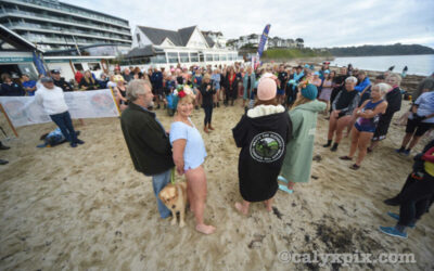 Dip for Dave Neuroendocrine UK charity event Falmouth