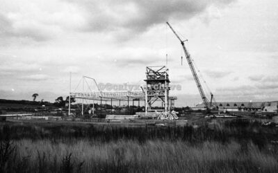 Swindon’s Link Centre under construction 22-9-1983