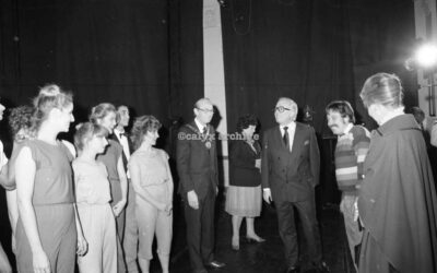 Sir Richard Attenborough opens the Swindon Media Arts Centre 29-10-1983